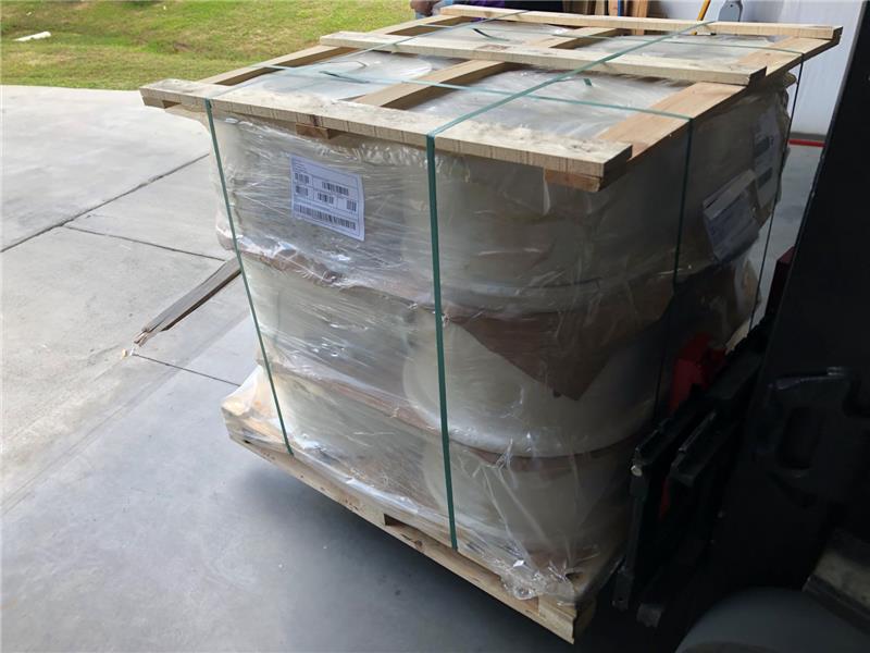 First delivery departed in North Charleston